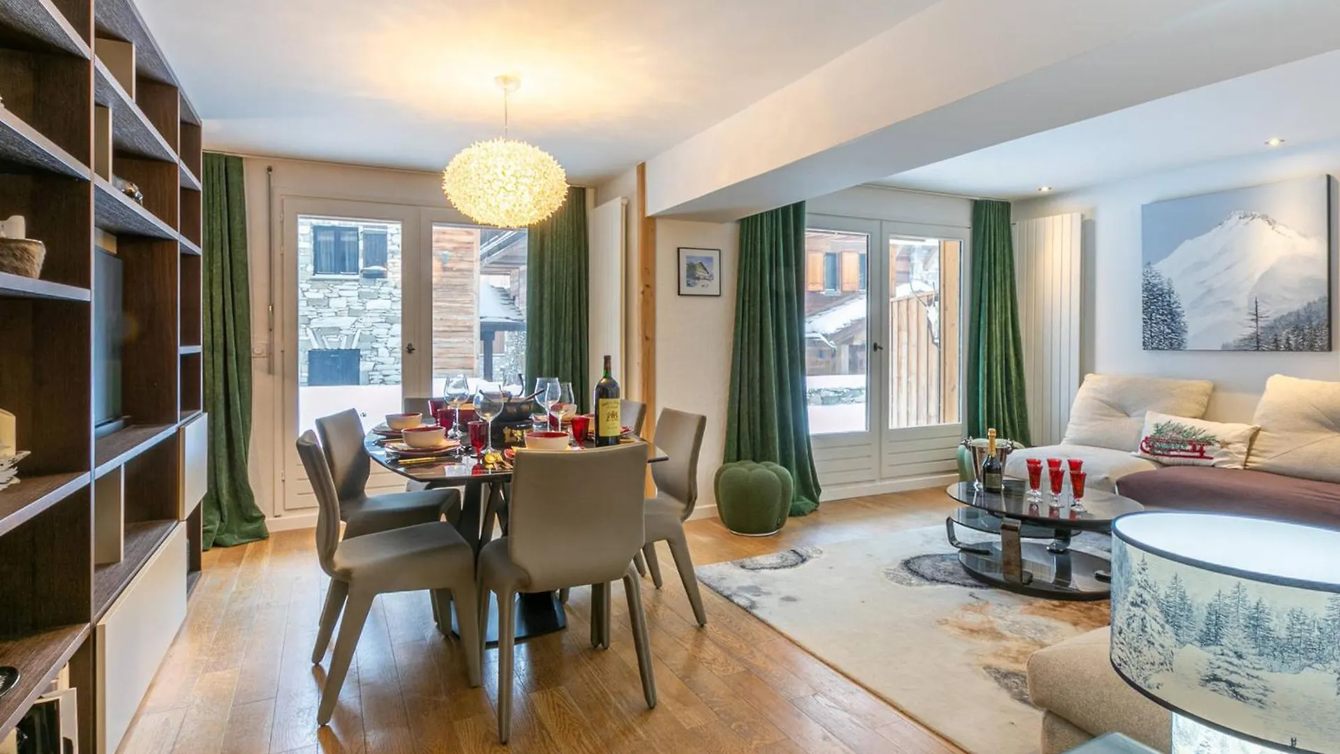 Apartment Duplex Elegant Avec Parking Et Wifi A Val-D'Isere - Fr-1-694-378